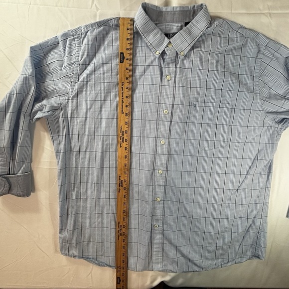 Izod Premium Essentials Size 2XL Men's Embroidered Pocket Logo Button Down Shirt - Picture 9 of 14
